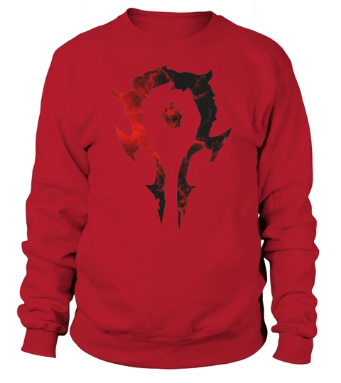 HORDE RED FLAMES Sweatshirt Unisex