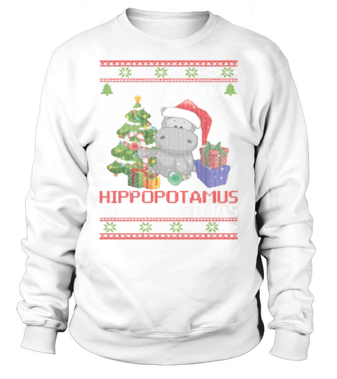 I Want A Hippopotamus For Christmas Funny Sweatshirt Unisex