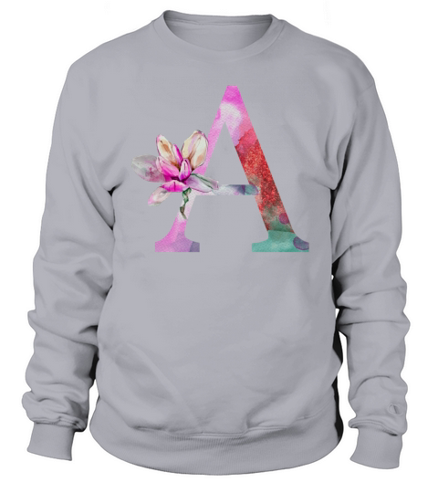 Letter A Sweatshirt Unisex
