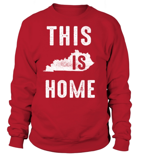 Map America US State Flag This Home Kentucky Sweatshirt Unisex
