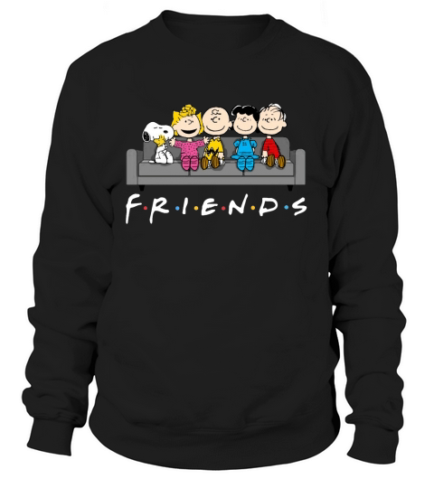Peanuts Snoopy Friends Sweatshirt Unisex