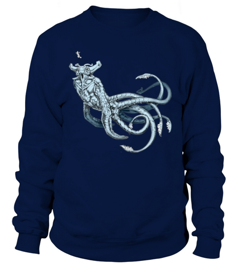 SEA EMPEROR TRANSPARENT SUBNAUTICA UNDERWATER FISH Sweatshirt Unisex