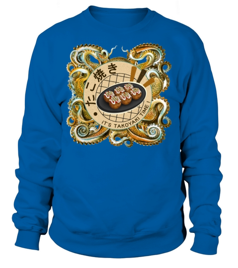 Takoyaki Kawaii Japanese Street Food Sweatshirt Unisex