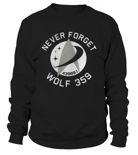 Vergessen Sie nie Wolf 359 T-Shirt Sweatshirt Unisex