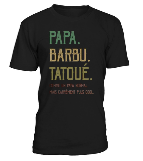 PAPA BARBU TATOUE T-Shirt Unisex