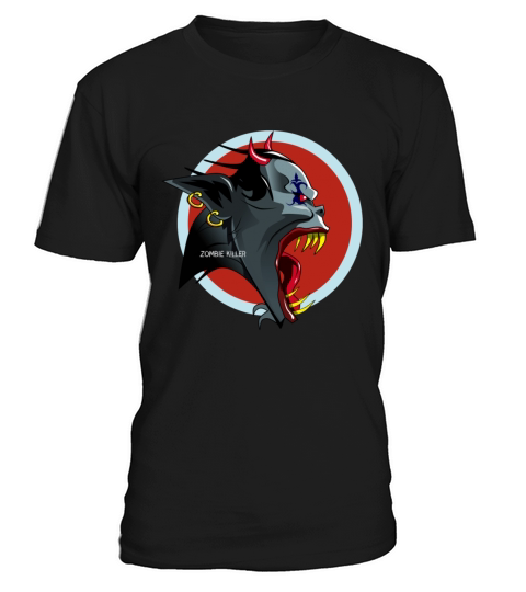 Zombie Halloween Vampir Undead Horror Killer Devil T-Shirt Unisex
