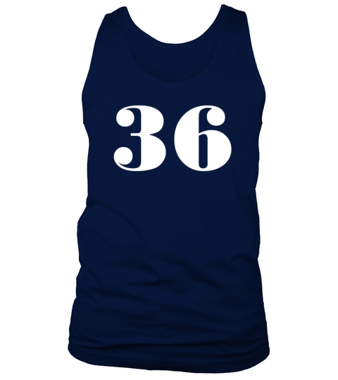 36 trinta e seis Tank Top Unisex