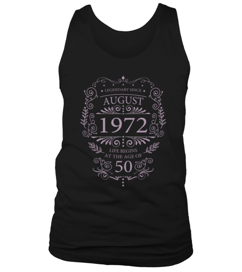 60th Birthday Gift Ideas Born in 1972 Sayings Tank Top Unisex