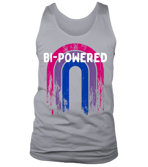 Bi-Powered Bisexual LGBTQ Bi Pride LGBT Tank Top Unisex