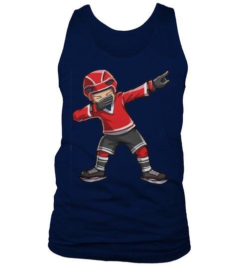 Dabbing Ice Hockey T Shirt Funny Dab Squad Boys Kids Gifts copy Tank Top Unisex