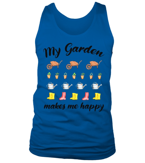 Garden Quote Hobby Gardener Gift Idea Tank Top Unisex