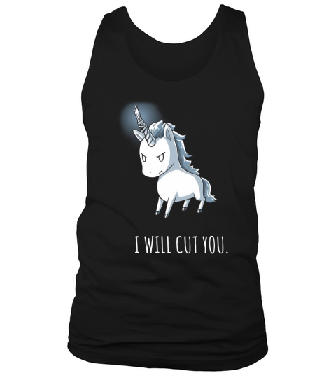 JUXING Mens Stabby The Unicorn I Will Cut You Tee Men Women Man Woman Lover Hoodie Tank Top Unisex