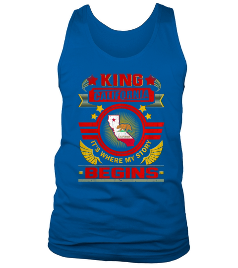 King California Tank Top Unisex