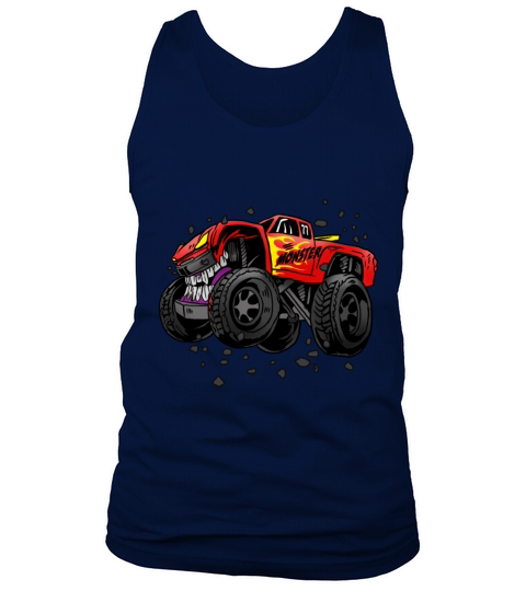 Monster Truck Cool Motor Sports Trucker Gift Idea Tank Top Unisex