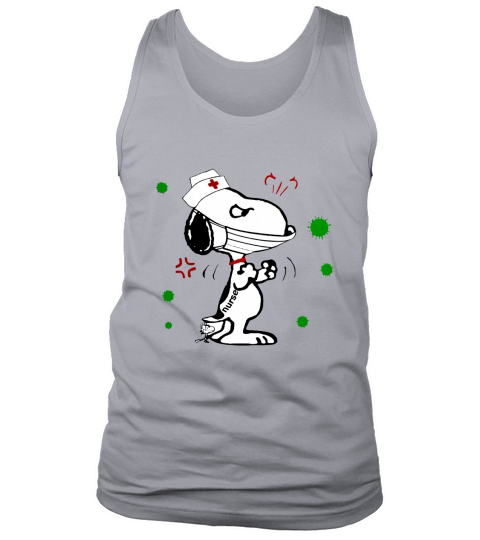 Nurse Snoopy And Woodstock Tank Top Unisex