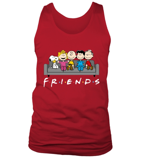 Peanuts Snoopy Friends Tank Top Unisex
