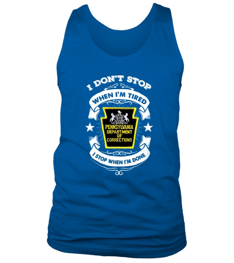 Pennsylvania Department of Corrections Tank Top Unisex