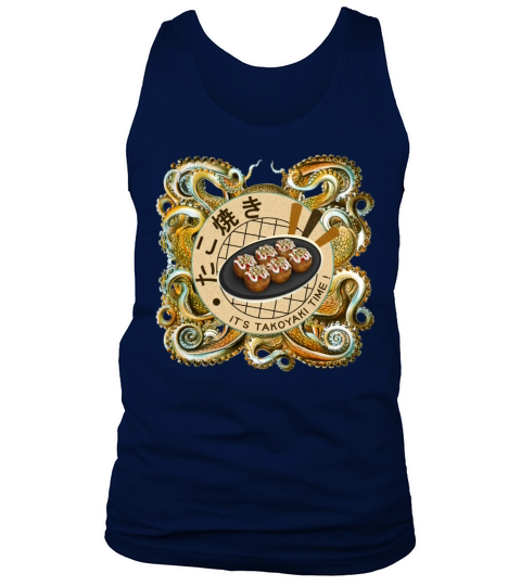 Takoyaki Kawaii Japanese Street Food Tank Top Unisex