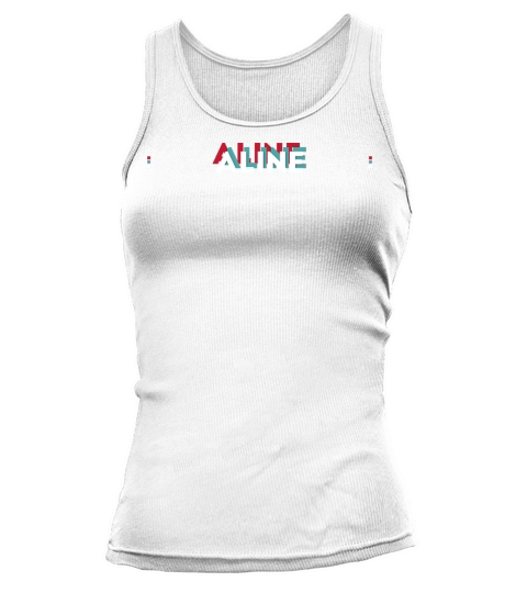 Aline Name - Funny Name Aline 80s theme Tank top Woman
