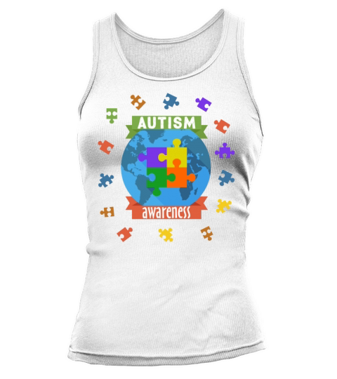 Autism Awareness Month Tank top Woman