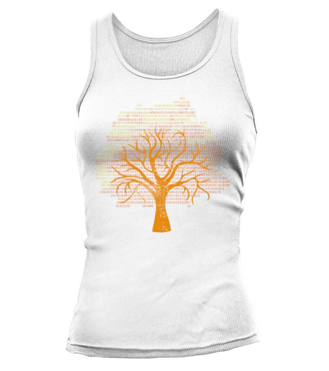 Binary Tree Computer Coding T-Shirt Tank top Woman