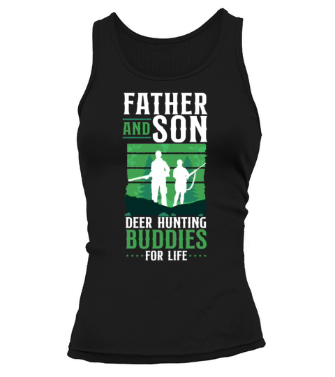 Buck Deer Hunting Hunter Father Tank top Woman
