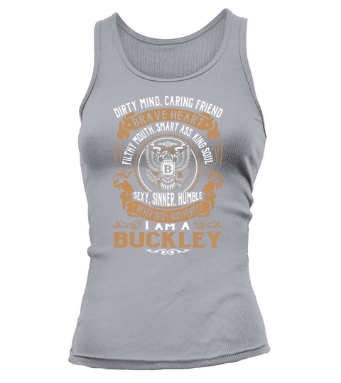 BUCKLEY Last Name, Surname Tshirt Tank top Woman