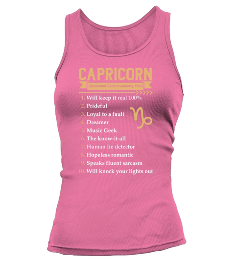 CAPRICORN Tank top Woman