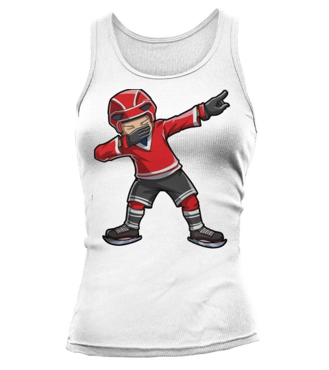 Dabbing Ice Hockey T Shirt Funny Dab Squad Boys Kids Gifts copy Tank top Woman