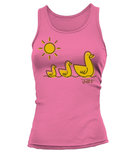 Duck family design Tank top Woman