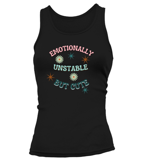 emotionally unstable but cute Tank top Woman