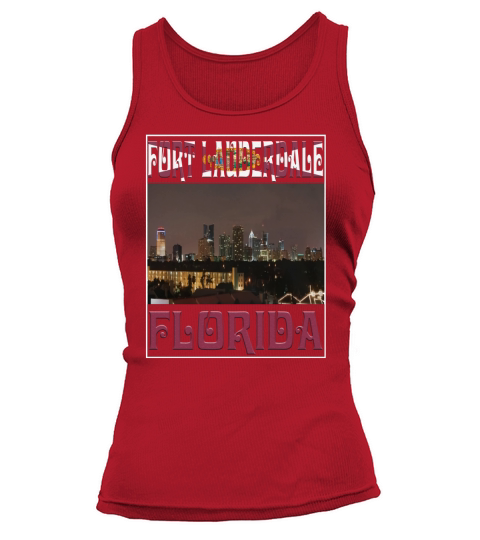 Fort Lauderdale-Florida Tank top Woman