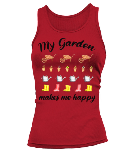 Garden Quote Hobby Gardener Gift Idea Tank top Woman