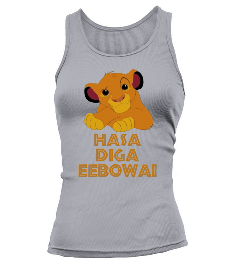 Hasa Diga Eebowai Lion King Tank top Woman