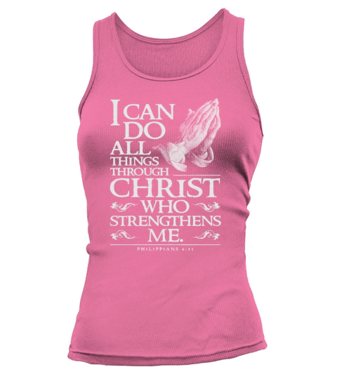 I Can Do All Things Christian - Through Christ Tank top Woman