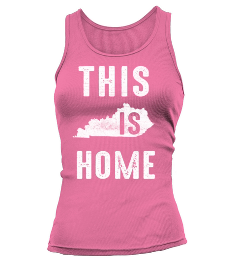 Map America US State Flag This Home Kentucky Tank top Woman