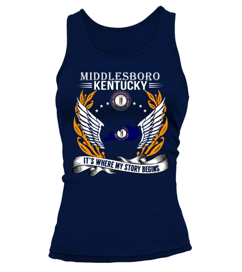 Middlesboro Kentucky It is where my story begins Tank top Woman
