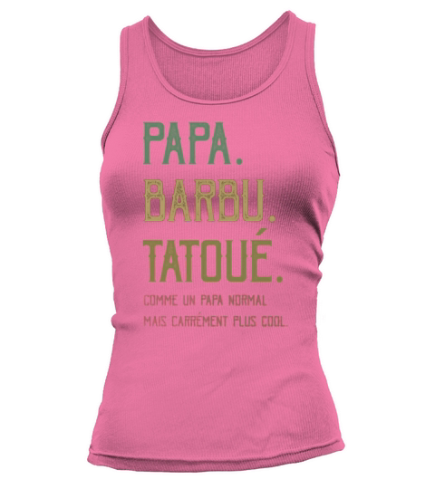 PAPA BARBU TATOUE Tank top Woman