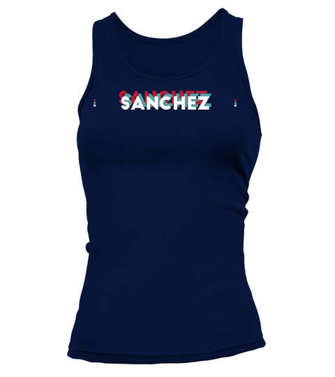 Sanchez Name - Funny Name Sanchez 80s theme Tank top Woman