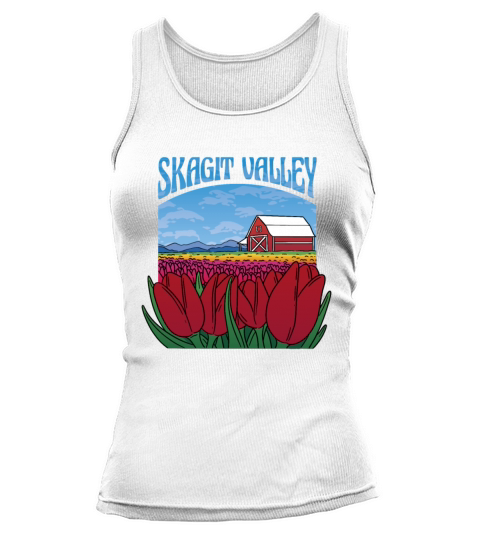 Skagit Valley Tulips Skagit Valley Tulips gift ins Tank top Woman