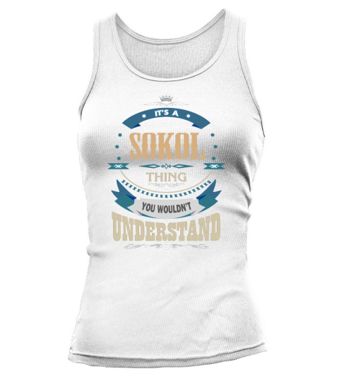 SOKOL, Its a SOKOL thing Tank top Woman