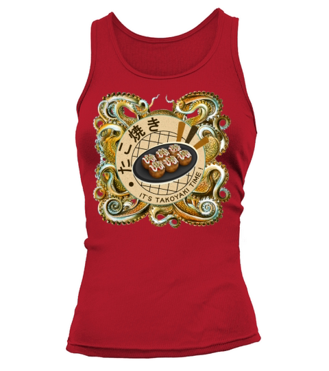 Takoyaki Kawaii Japanese Street Food Tank top Woman