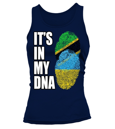 Tanzanian And Ukrainian Vintage Heritage DNA Flag Tank top Woman
