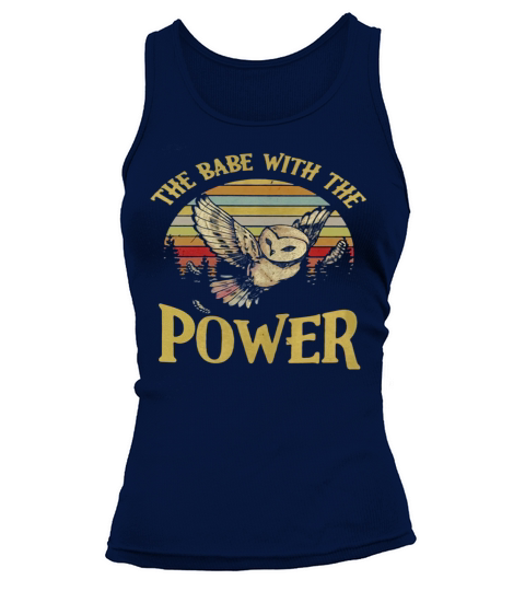 The babe with the power - Baby Onesie Tank top Woman