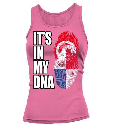 Tunisian And Panamanian Mix Heritage DNA Flag Tank top Woman