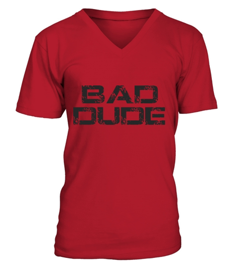 Bee Bad Dude V-Neck T-shirt