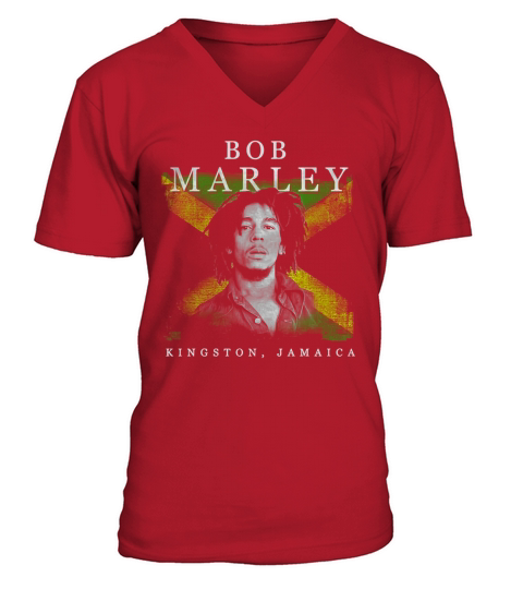 Bob Marley V-Neck T-shirt