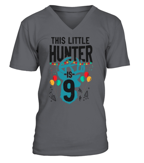 Buck Deer Hunting Hunter Kid V-Neck T-shirt