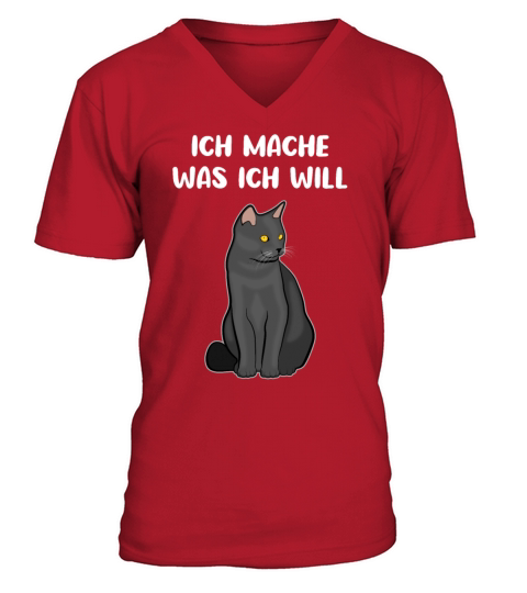 Cat Sassy Kitten Cat Funny Quote Gift Idea V-Neck T-shirt