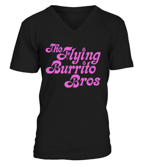 Flying Burrito Brothers T-Shirt V-Neck T-shirt